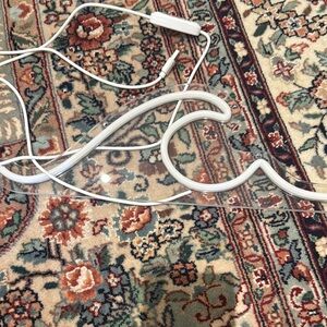 White Wave Neon Light